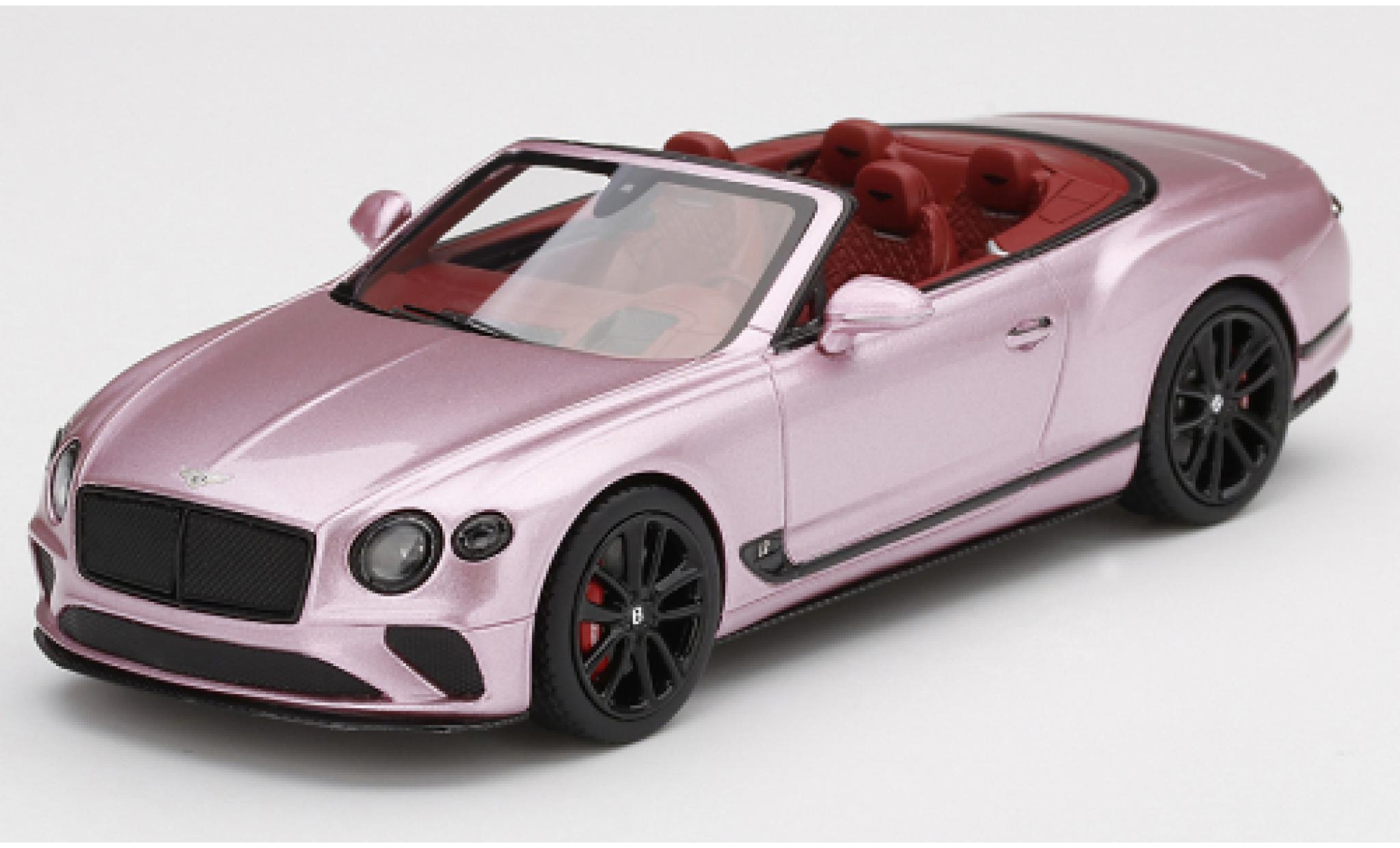 Bentley Continental 1/43 TrueScale Miniatures GTC metallic roze modelauto