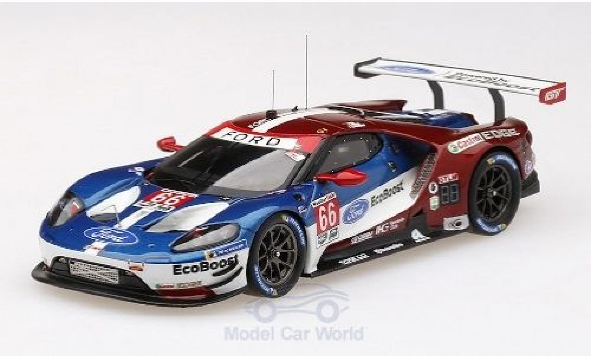 Ford GT 1/43 TrueScale Miniatures No.66 Chip Ganassi Team UK WEC 6h Spa 2018 S.M&uuml;cke/O.Pla/B.Johnson modelauto