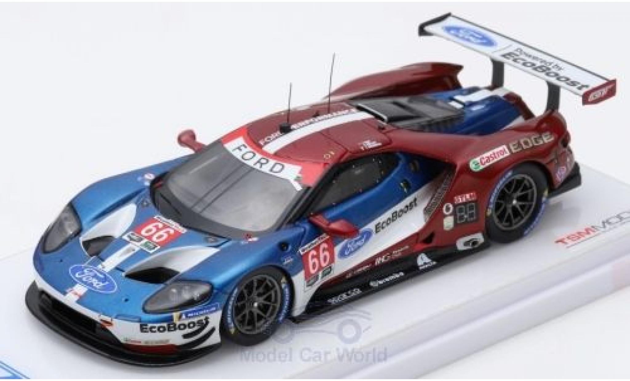 Ford GT 1/43 TrueScale Miniatures No.66 Chip Ganassi Team USA 24h Daytona 2018 S.Bourdais/J.Hand/D.M&uuml;ller modelauto
