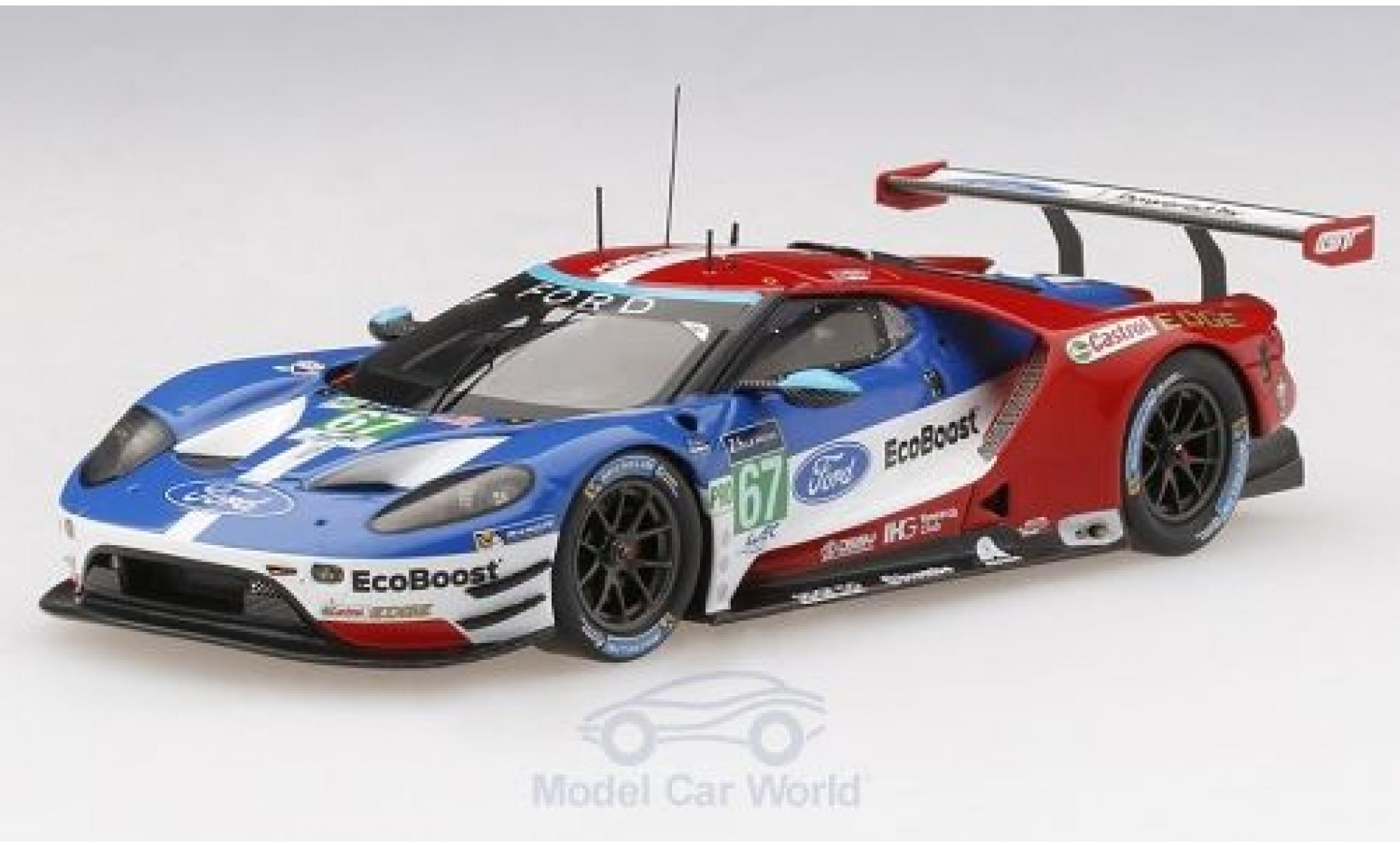 Ford GT 1/43 TrueScale Miniatures No.67 Chip Ganassi Team UK 24h Le Mans 2017 A.Priaulx/H.Tincknell/L.F.Derani modelauto