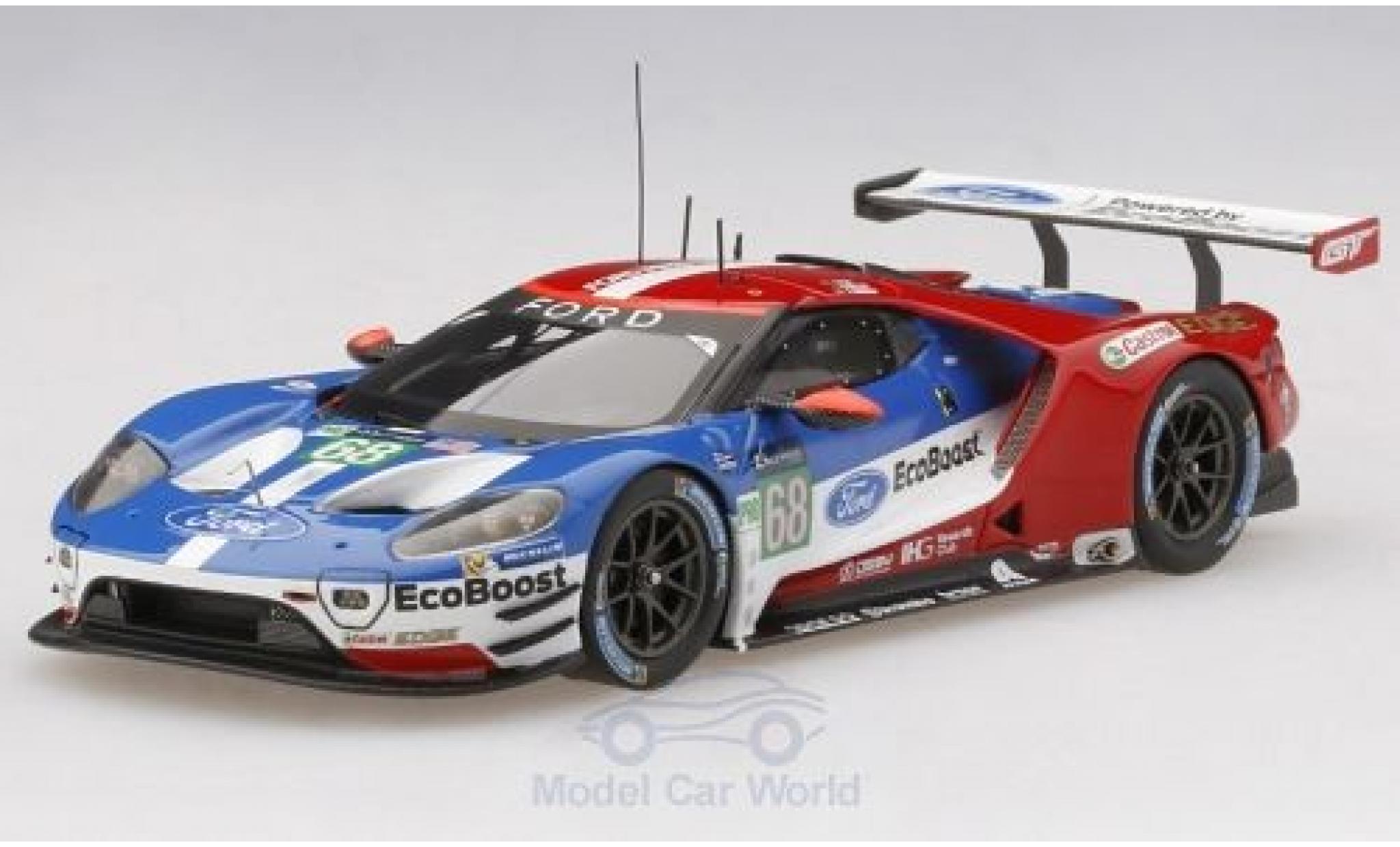 Ford GT 1/43 TrueScale Miniatures No.68 Chip Ganassi Team USA 24h Le Mans 2017 J.Hand/D.M&uuml;ller/T.Kanaan modelauto
