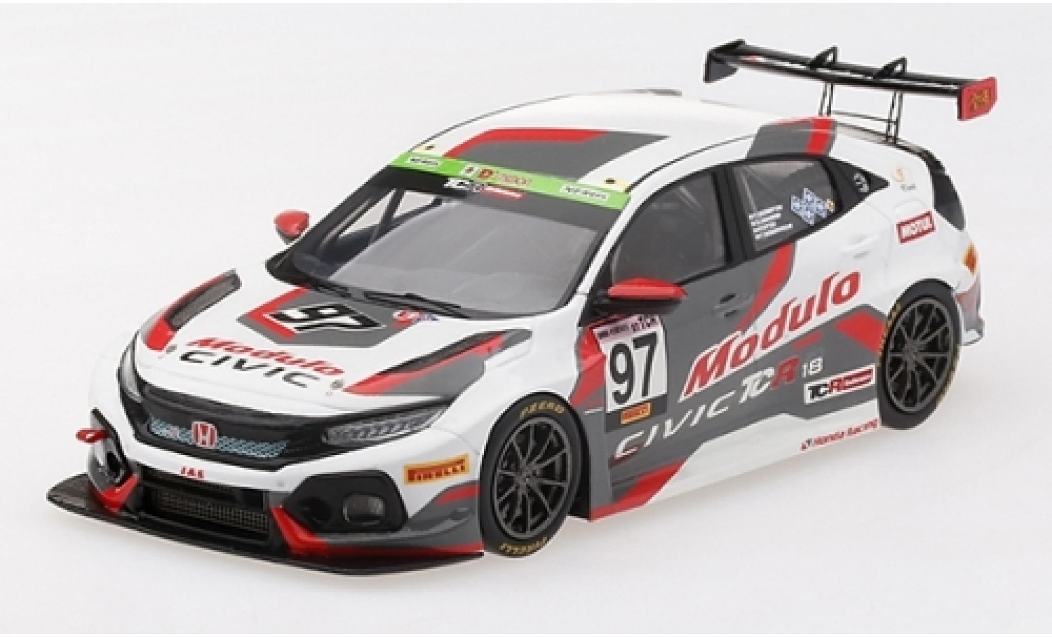 Honda Civic 1/43 TrueScale Miniatures Type R TCR No.97 Modulo Racing Super Taikyu TCR International Series Suzuka 2018 modelauto