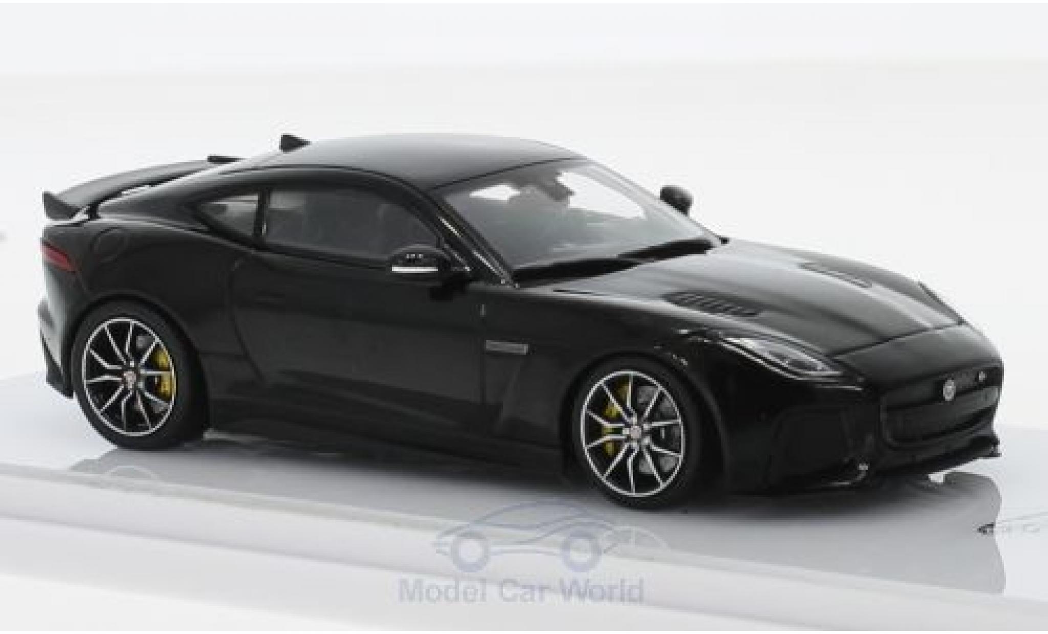 Jaguar F-Type 1/43 TrueScale Miniatures SVR AWD zwart modelauto