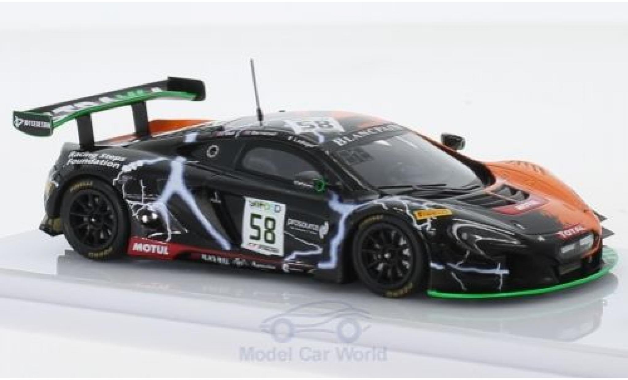 McLaren 650 1/43 TrueScale Miniatures S GT3 No.58 Strakka Racing 24h Spa 2017 C.Ledogar/R.Bell/B.Barnicoat modelauto