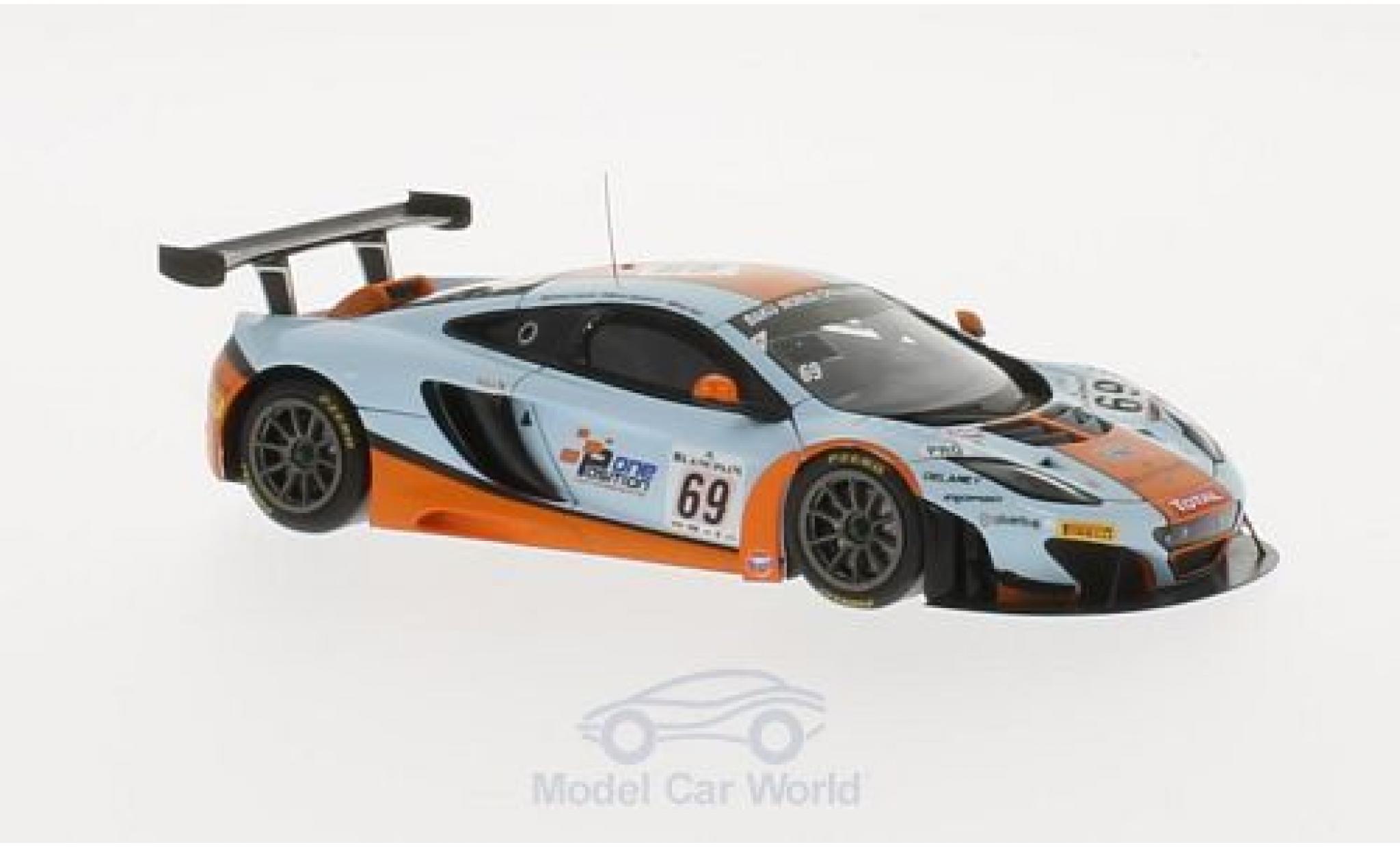 McLaren MP4-12C 1/43 TrueScale Miniatures GT3 No.69 Gulf Racing 24h Spa 2013 A.Carroll/N.Verdonck/R.Bell modelauto