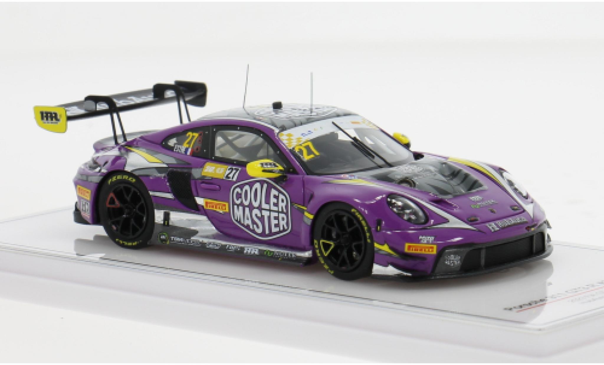 Porsche 992 GT3 R 1/43 TrueScale Miniatures 911  No.27 Hubauto Racing FIA GT World Cup Macau 2023 1:43 modelauto