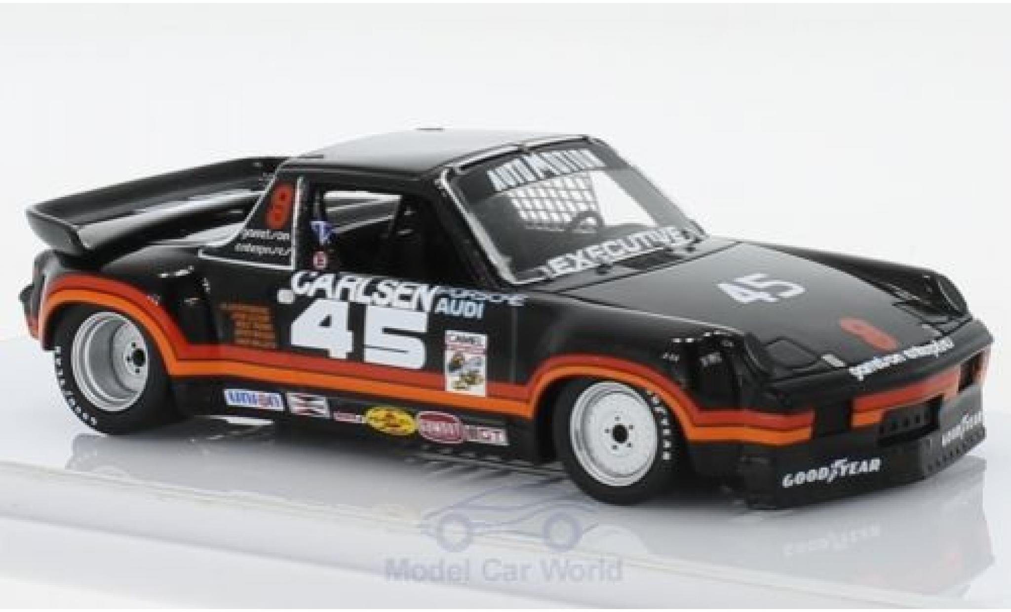 Porsche 914 1/43 TrueScale Miniatures -6 No.45 Camel GT Challenge Laguna Seca 1976 W.Maas modelauto