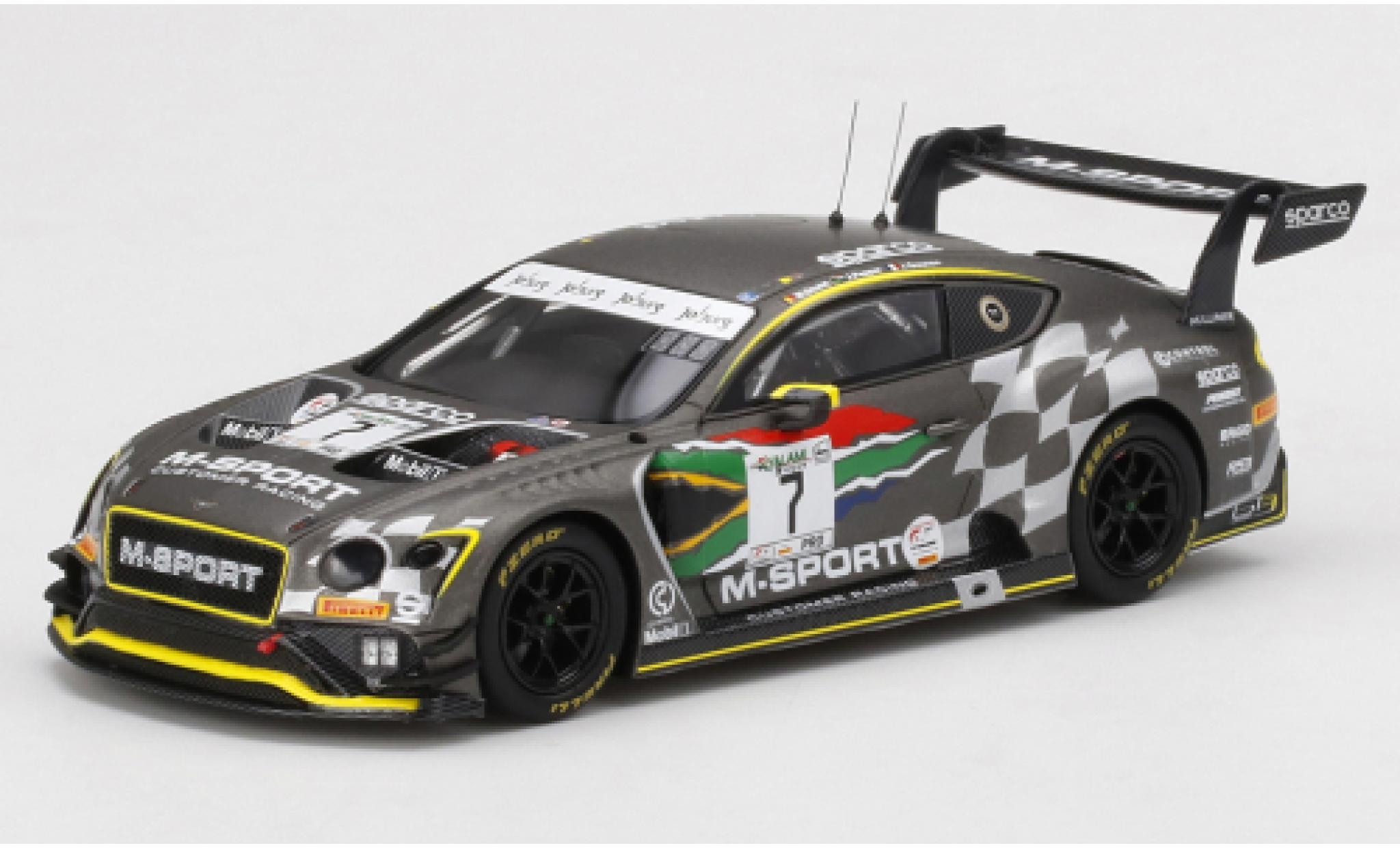 Bentley Continental 1/43 TrueScale Miniatures GT3 No.7 M-Sport Team Intercontinental GT Challenge 9h Kyalami 2020 modelauto