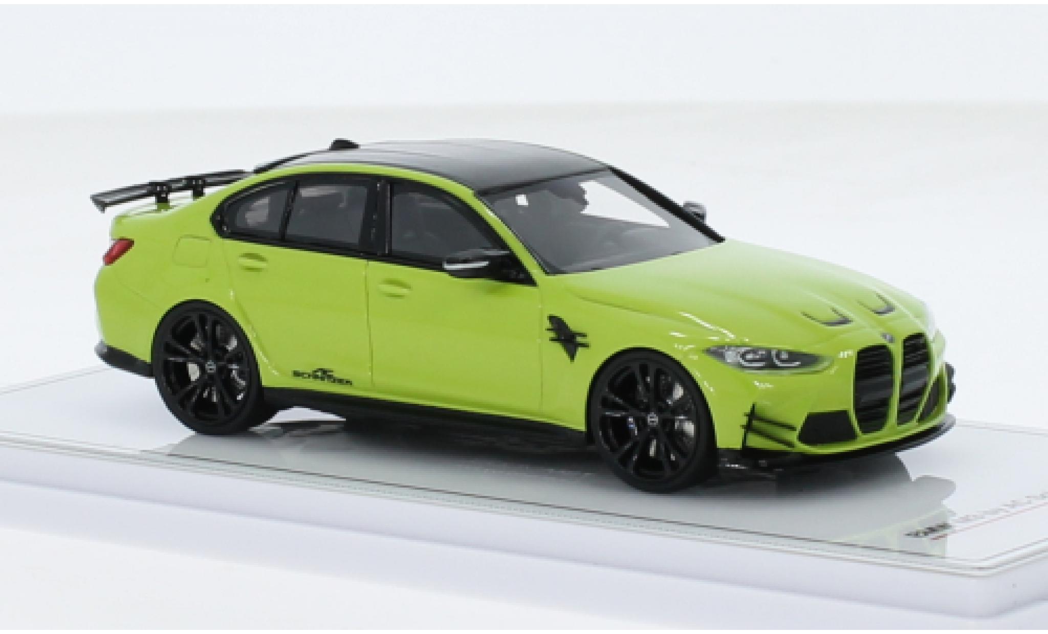 Bmw M3 1/43 TrueScale Miniatures Competition (G80) AC Schnitzer la chaux modelauto