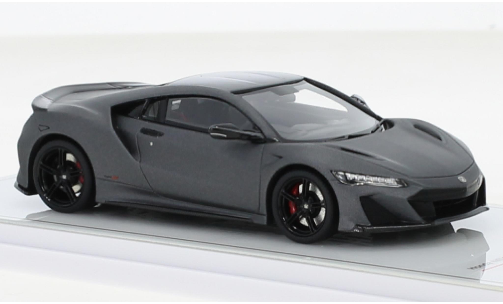 Honda NSX 1/43 TrueScale Miniatures Type S matt-grijs RHD 2022 modelauto
