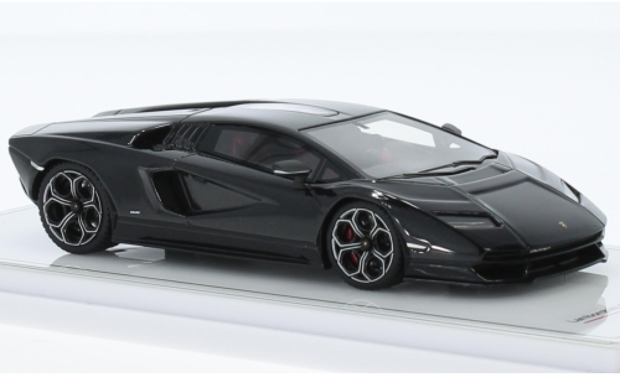 Lamborghini Countach 1/43 TrueScale Miniatures LPI 800-4 zwart modelauto