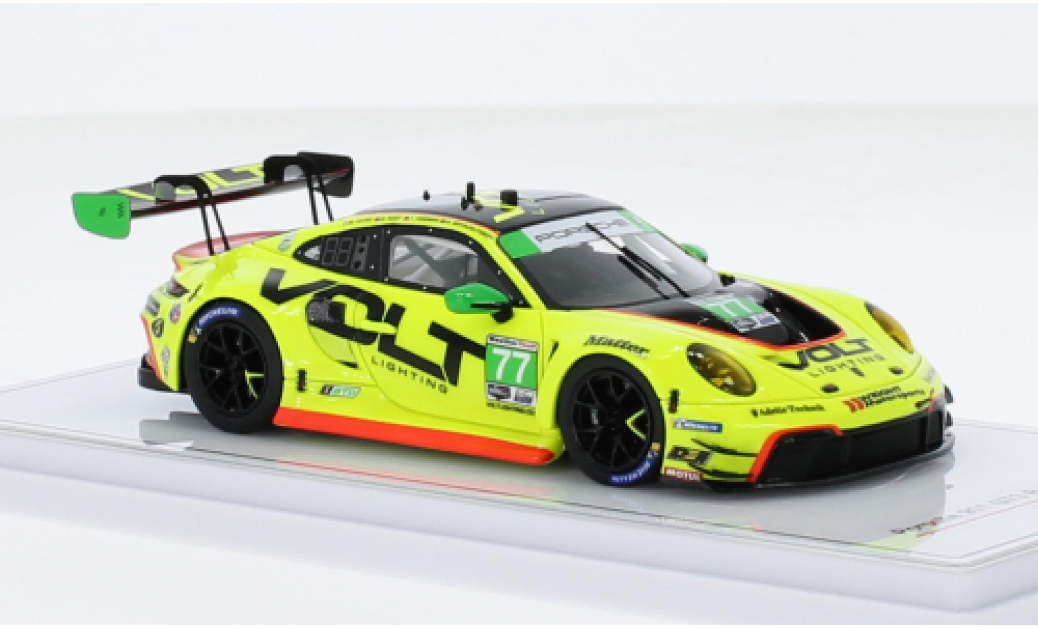 Porsche 992 GT3 R 1/43 TrueScale Miniatures 911  No.77 Volt Racing IMSA 24h Daytona 2023 modelauto