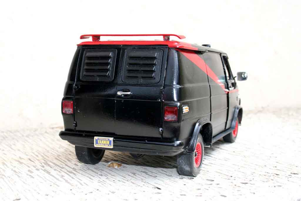 Chevrolet Van fourgon agence tous risques - the a-team 1/18 Highway 61