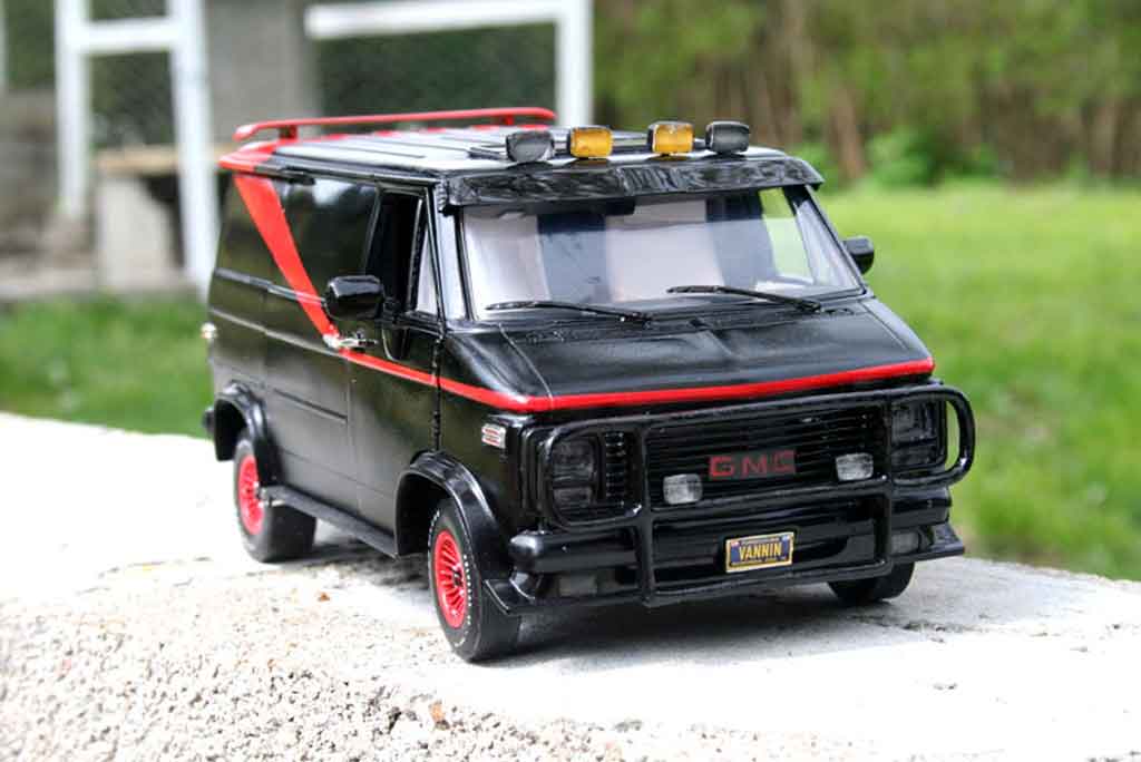 Chevrolet Van fourgon agence tous risques - the a-team 1/18 Highway 61