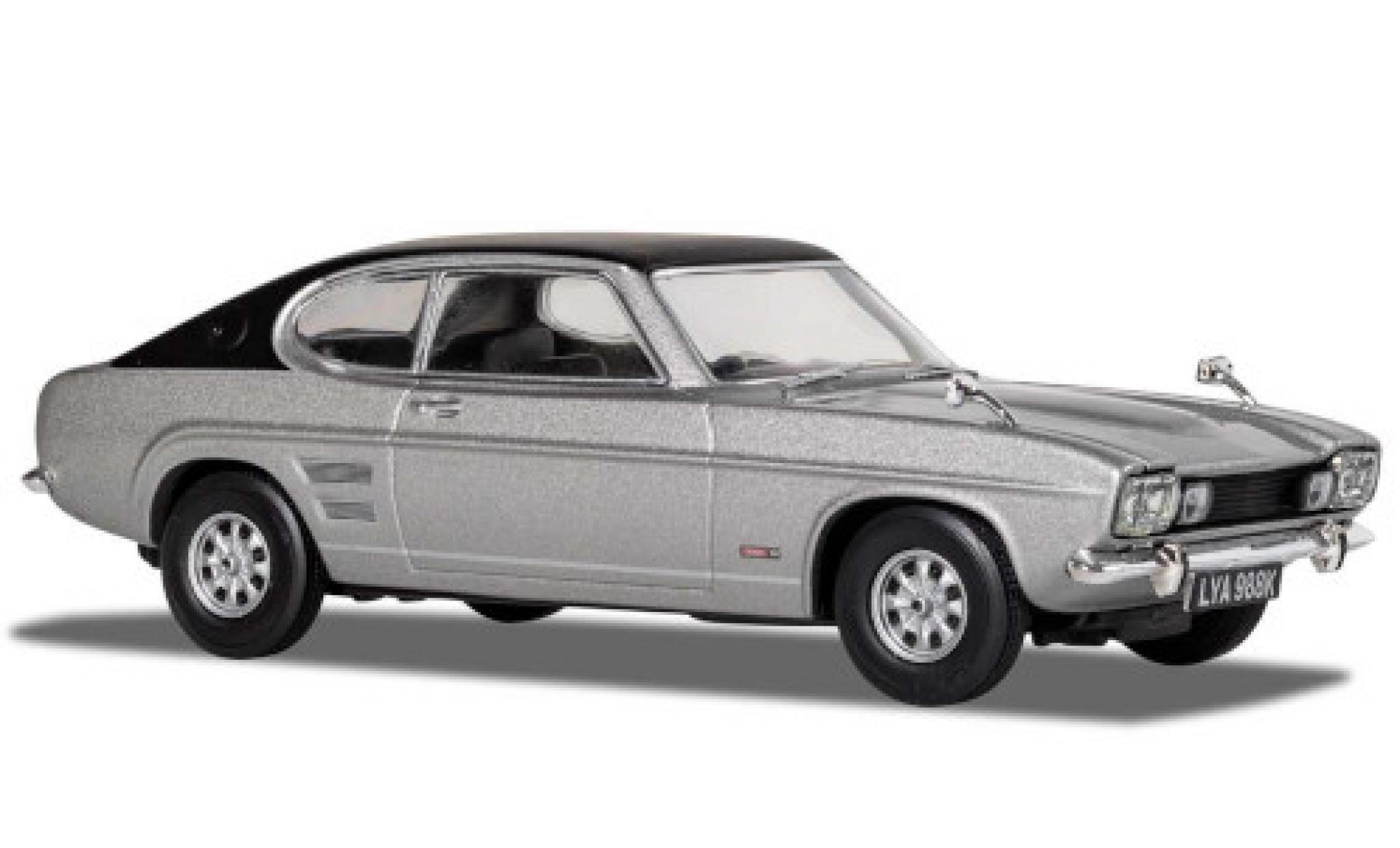 Ford Capri 1/43 Vanguards MkI 3000E grijs/matt-zwart RHD 1970 modelauto