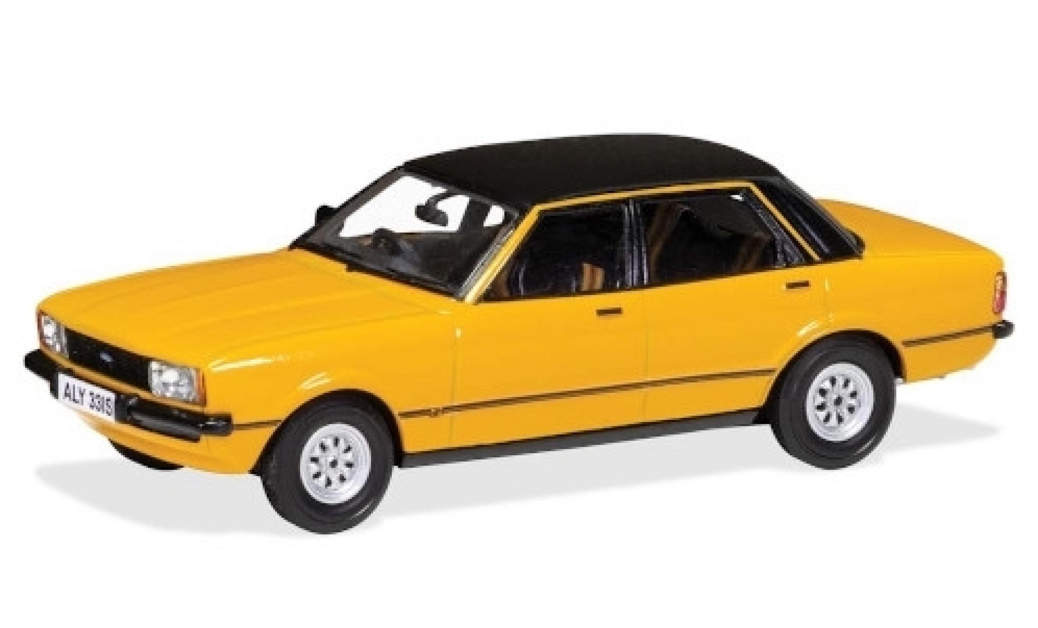 Ford Cortina 1/43 Vanguards MkIV 2.3S oranje/zwart RHD 1976 modelauto