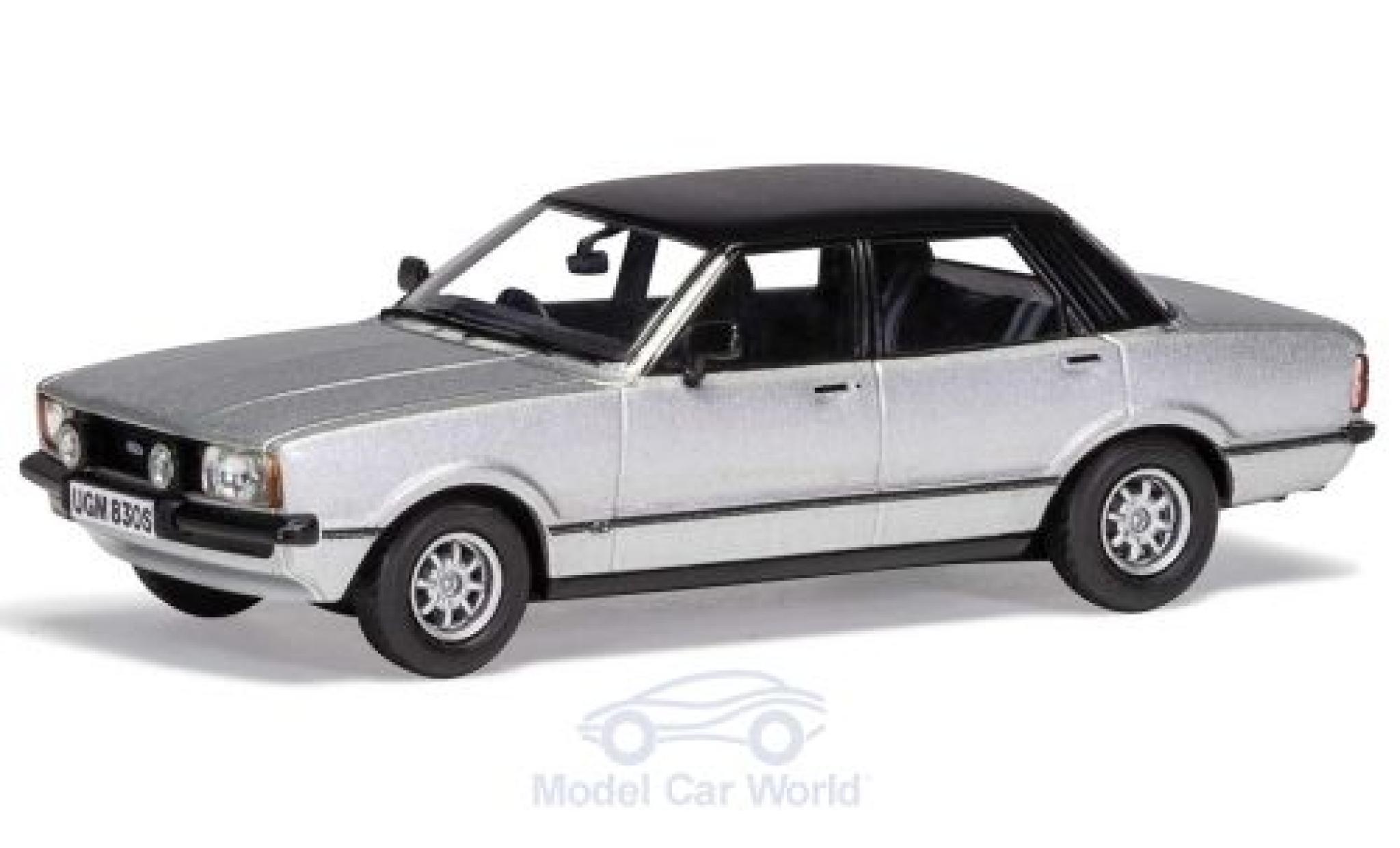Ford Cortina 1/43 Vanguards MkIV 3.0 Savage grijs/zwart RHD modelauto