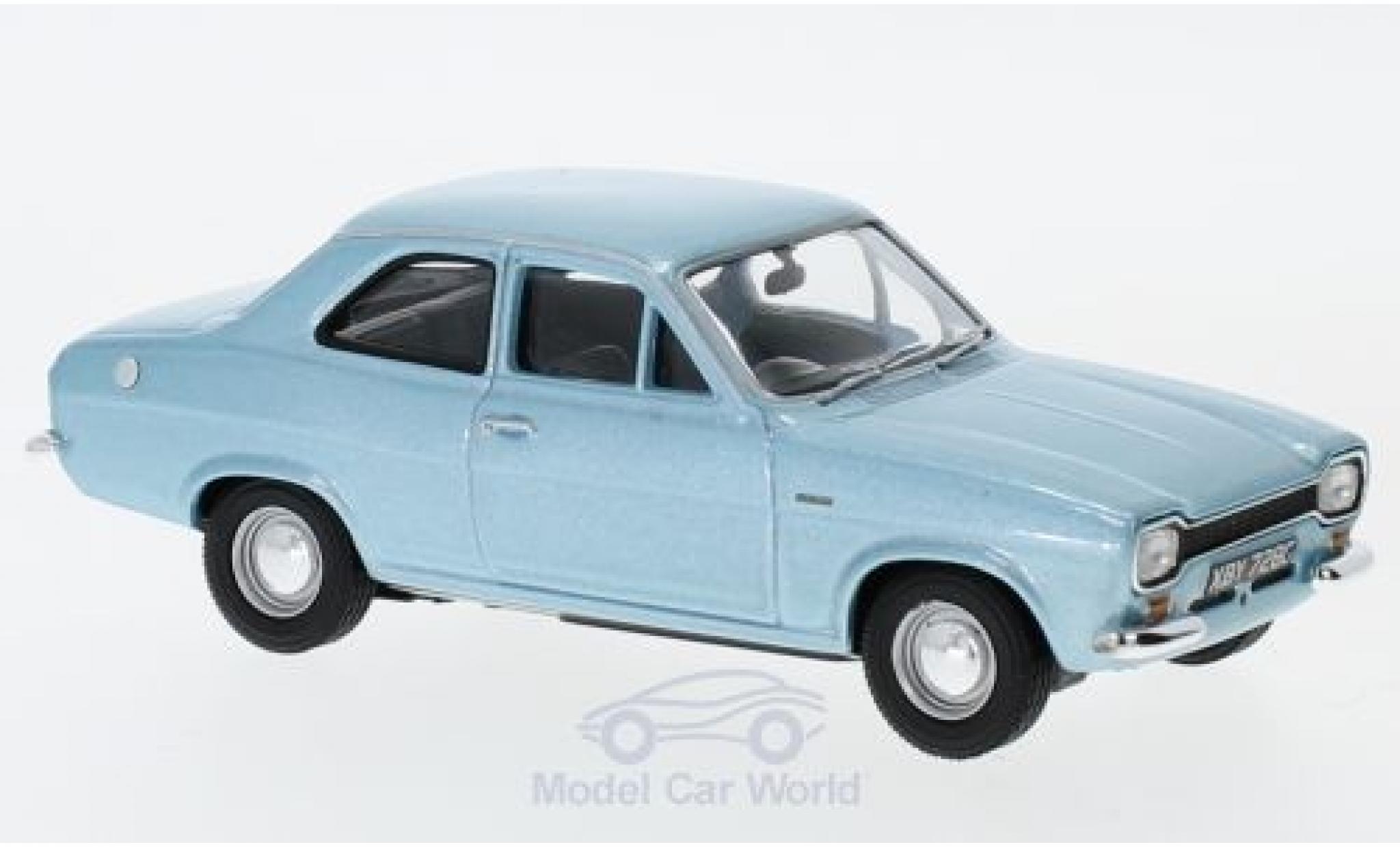 Ford Escort MK1 1/43 Vanguards Mk1 Twin-Cam metallic blauw RHD modelauto