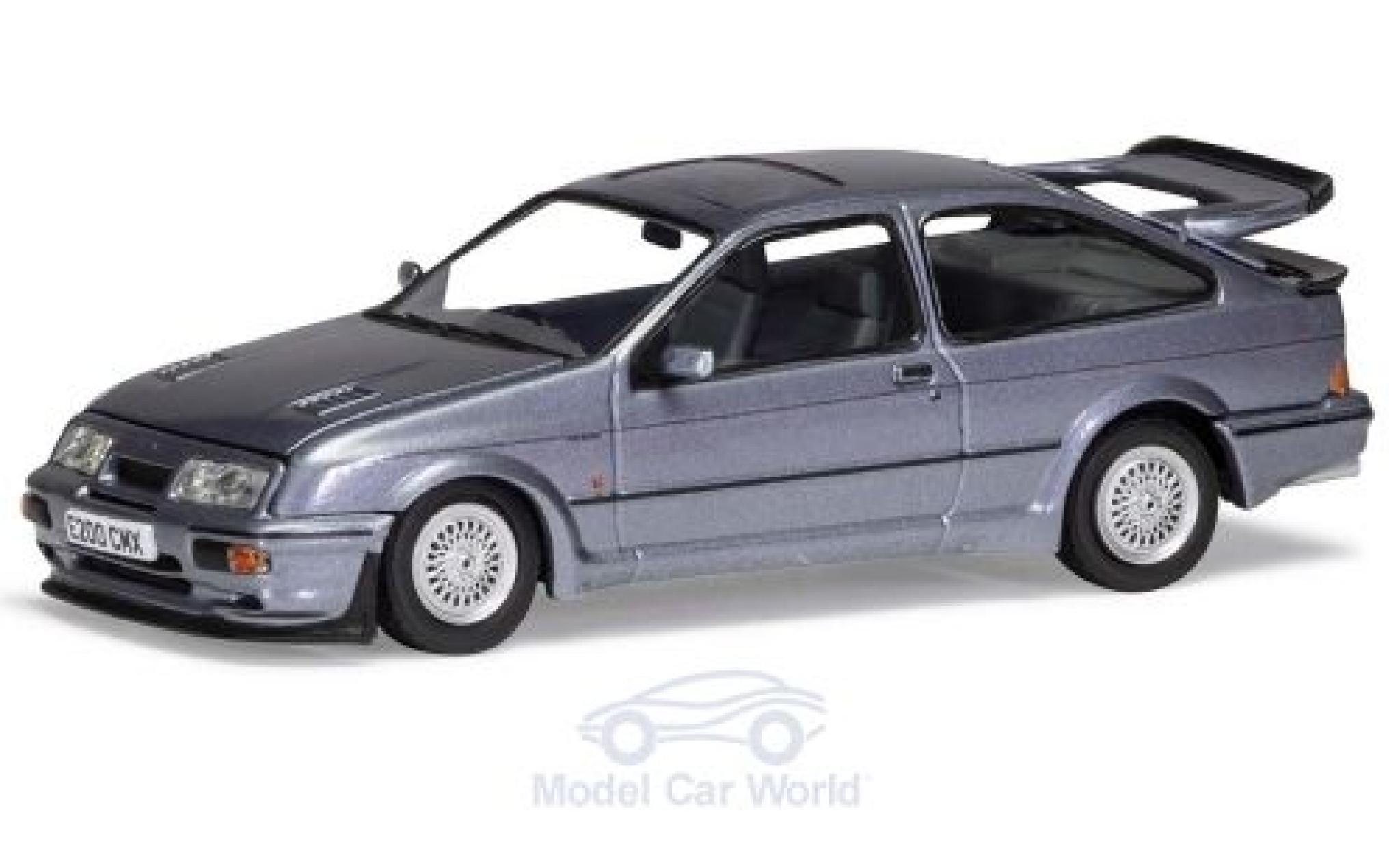 Ford Sierra 1/43 Vanguards RS500 Cosworth metallic blauw RHD modelauto