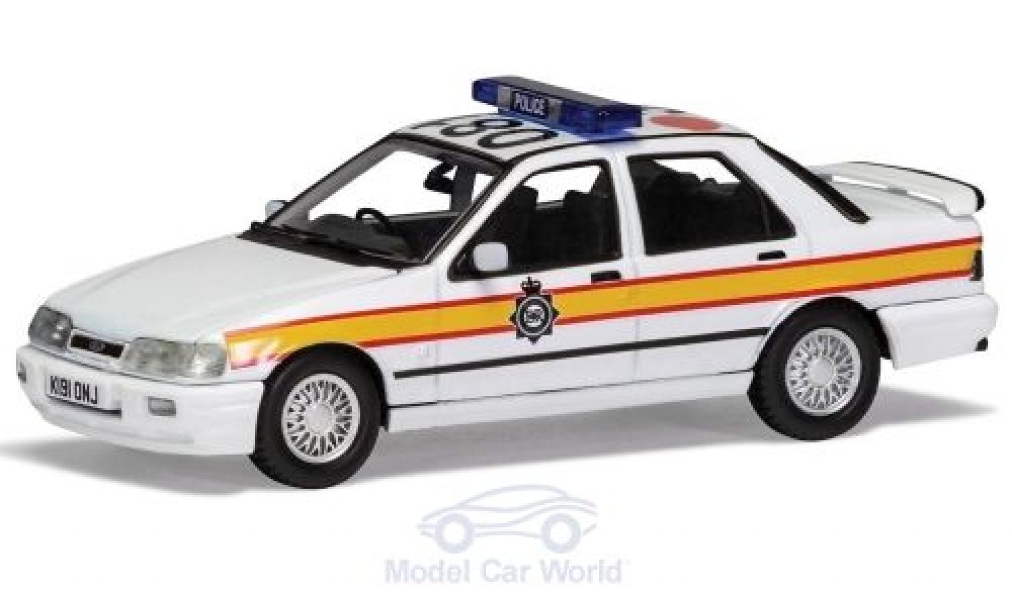 Ford Sierra 1/43 Vanguards Sapphire RS Cosworth 4x4 RHD Sussex Politie 1990 modelauto