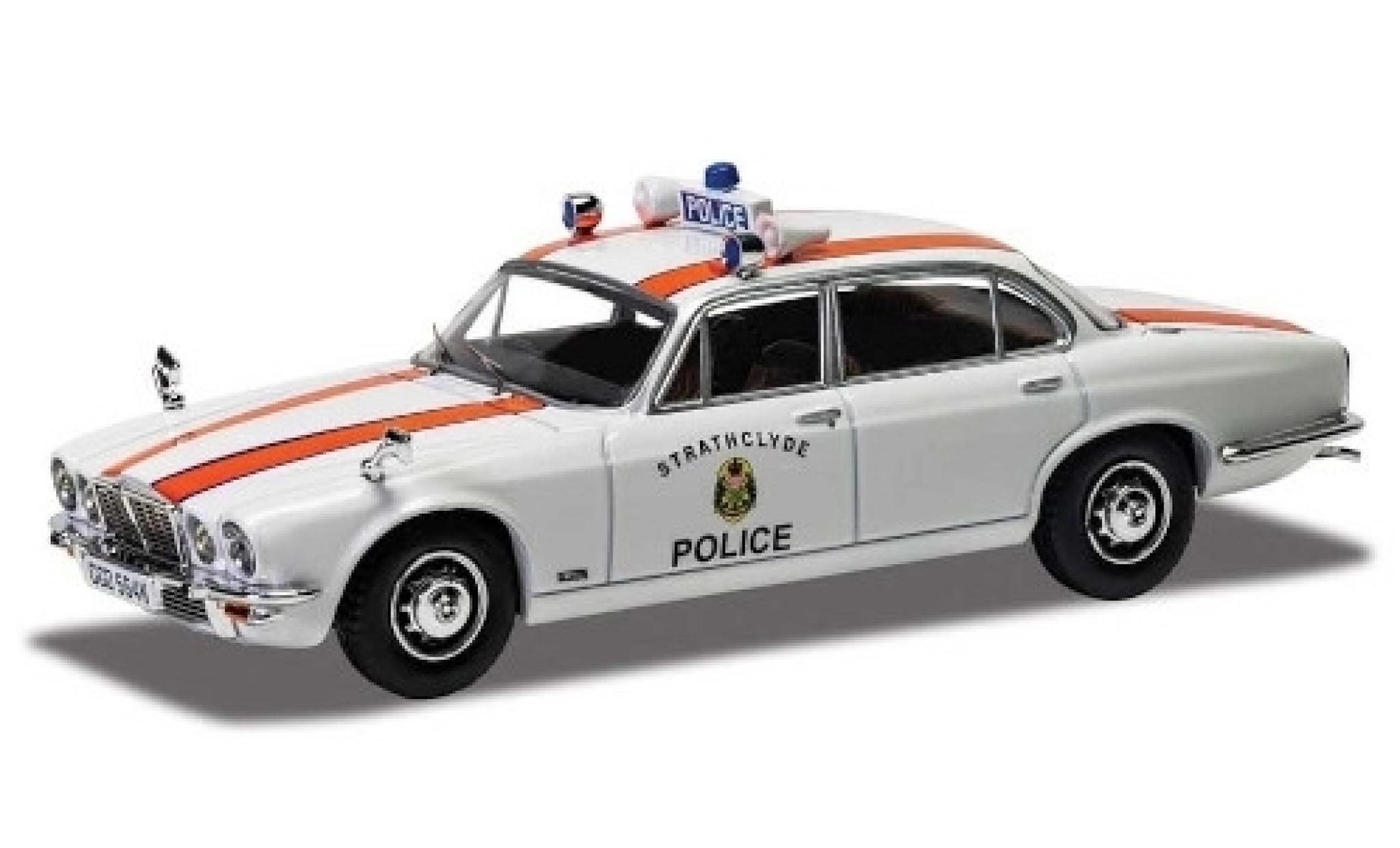 Jaguar XJ 1/43 Vanguards 6 Series 2 4.2 RHD Strathclyde Politie 1975 politie (GB) modelauto