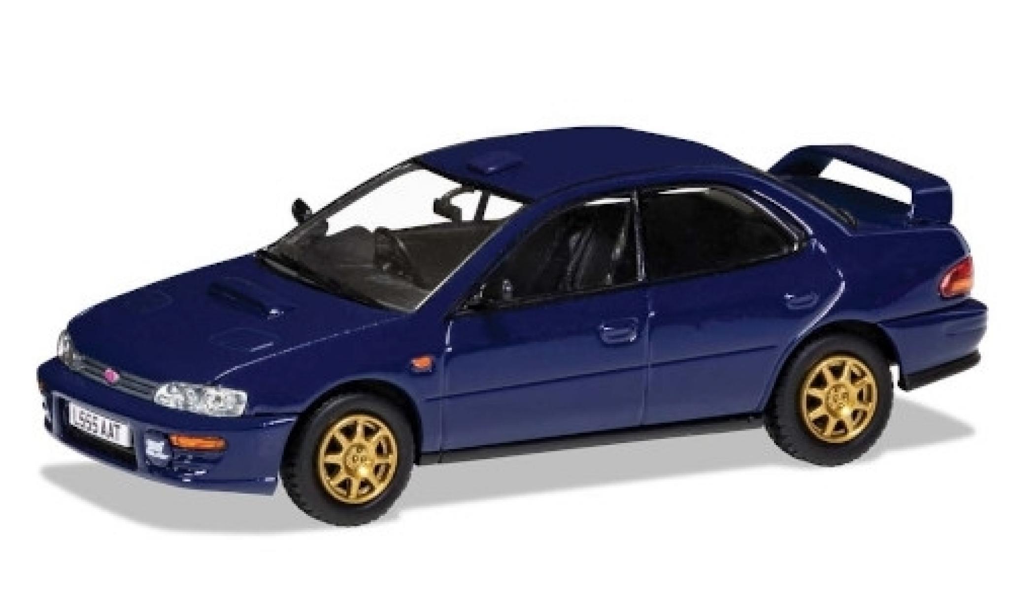 Subaru Impreza 1/43 Vanguards WRX (Type RA) STi V.II Pure Sports Sedan blauw RHD modelauto