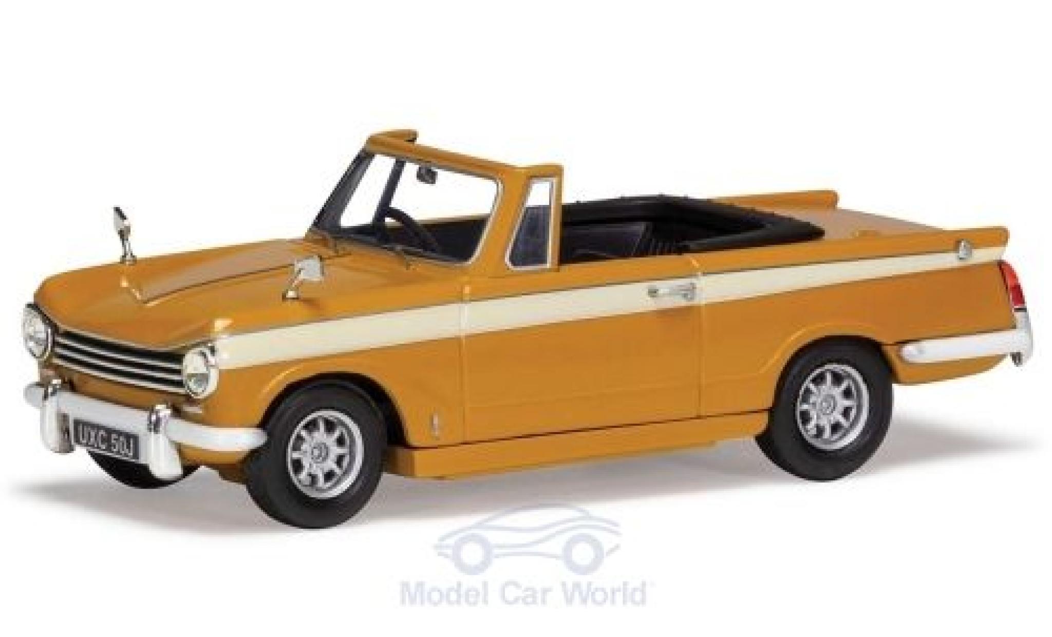 Triumph Herald 1/43 Vanguards 13/60 Cabriolet bruin RHD modelauto