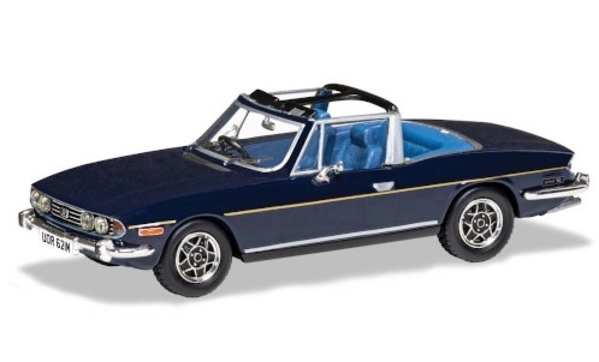 Triumph Stag 1/43 Vanguards Mk2 blauw RHD modelauto