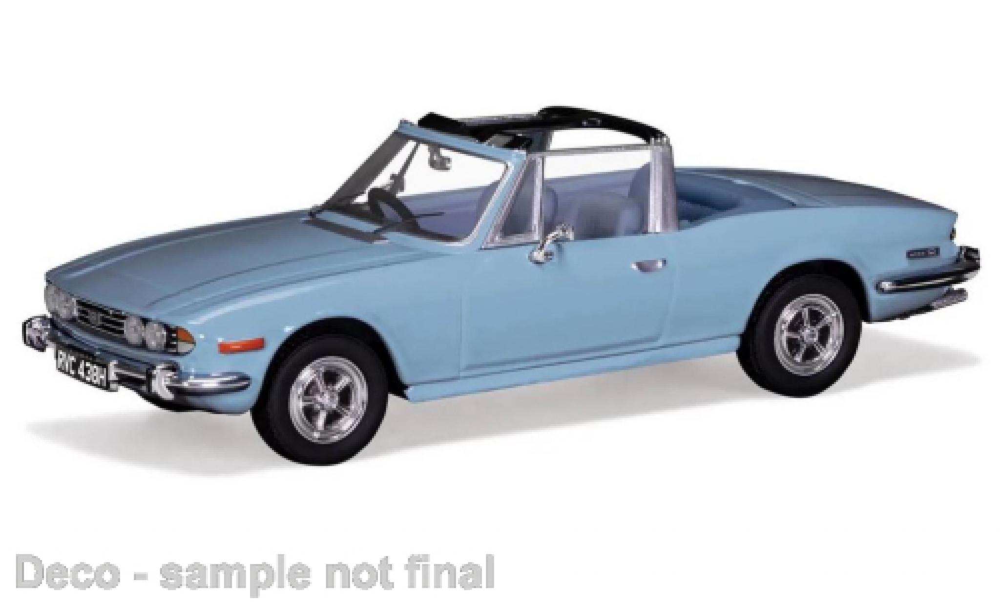 Triumph Stag 1/43 Vanguards MkI blauw clair RHD modelauto