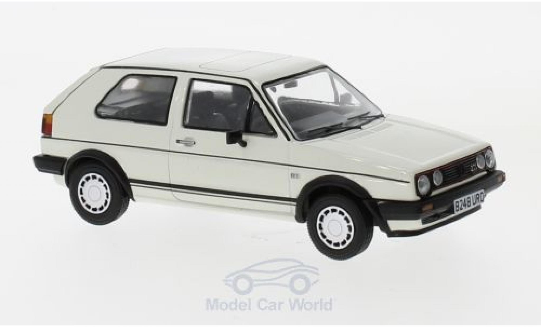 Volkswagen Golf V 1/43 Vanguards Mk2 GTI wit RHD modelauto