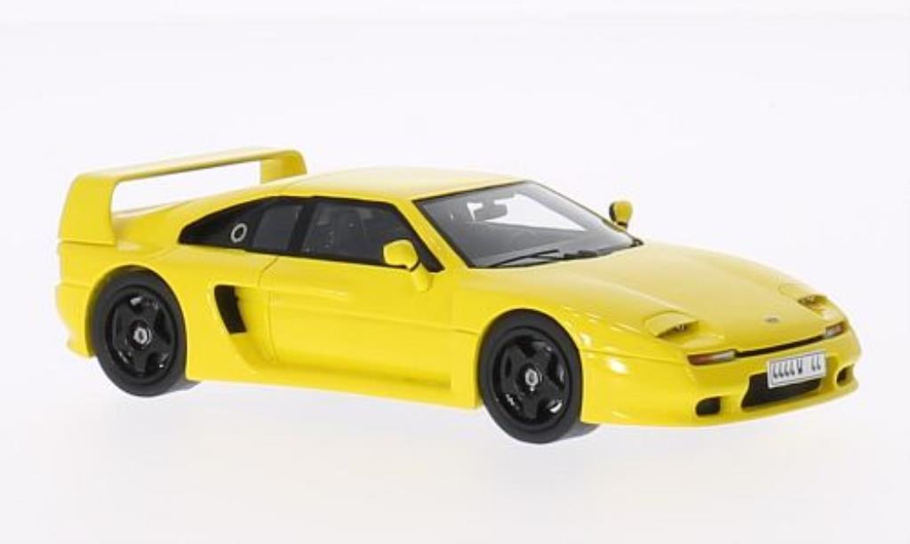 Venturi 400 GT 1/43 Spark GT geel 1994 modelauto