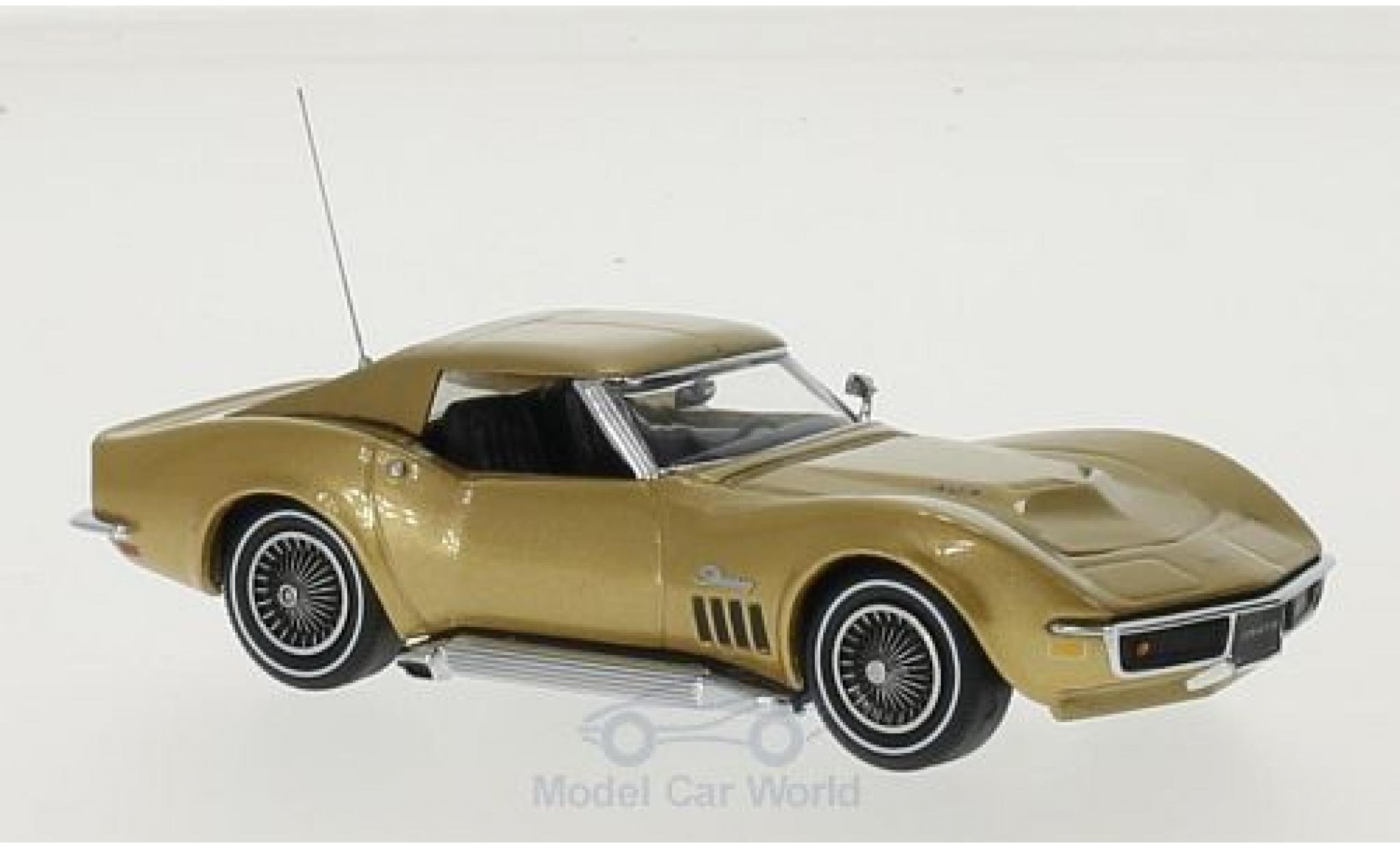 Chevrolet Corvette C3 1/43 Vitesse (C3) Coupe gold 1969 modelauto