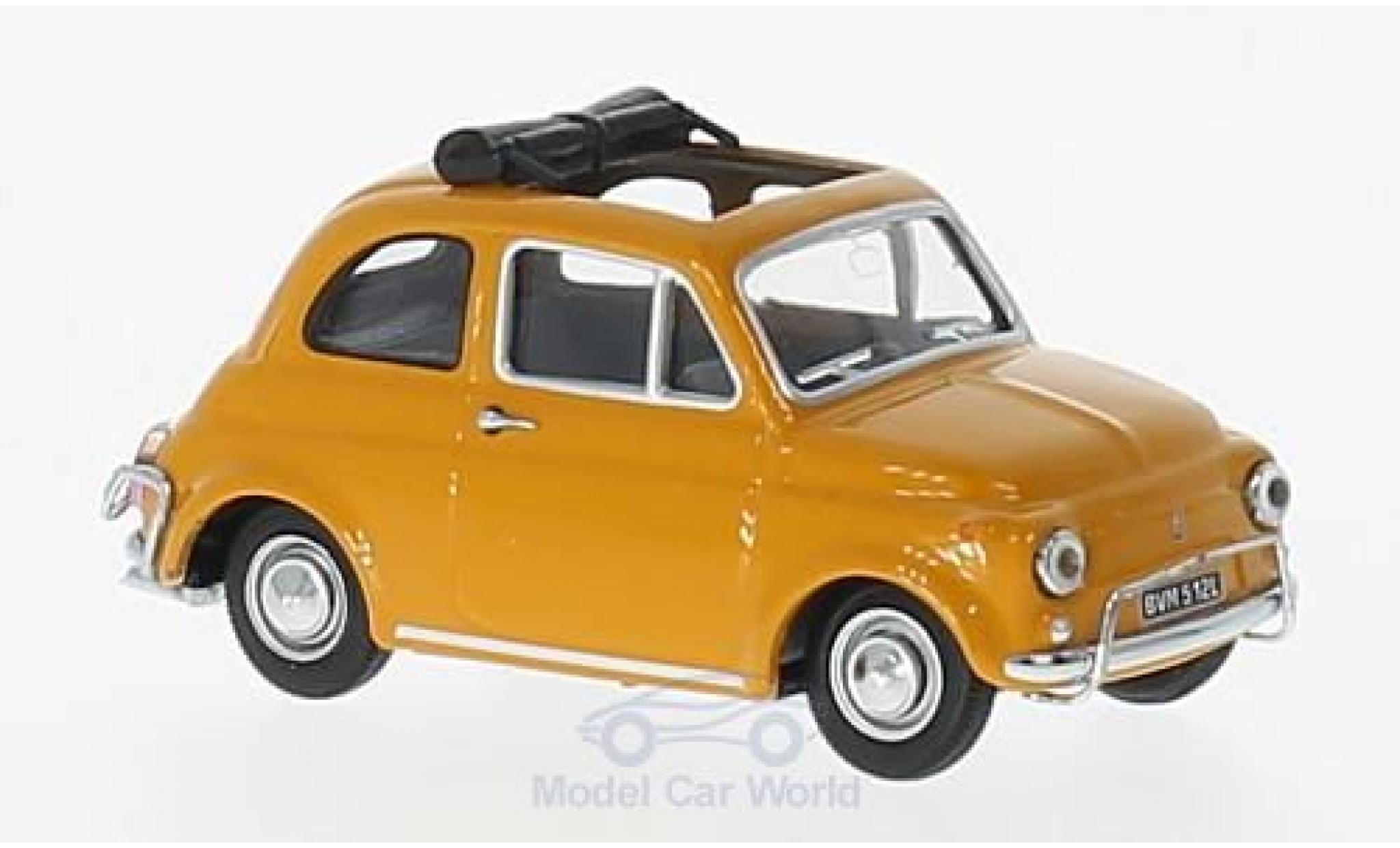 Fiat 500 L 1/43 Vitesse L geel 1968 modelauto