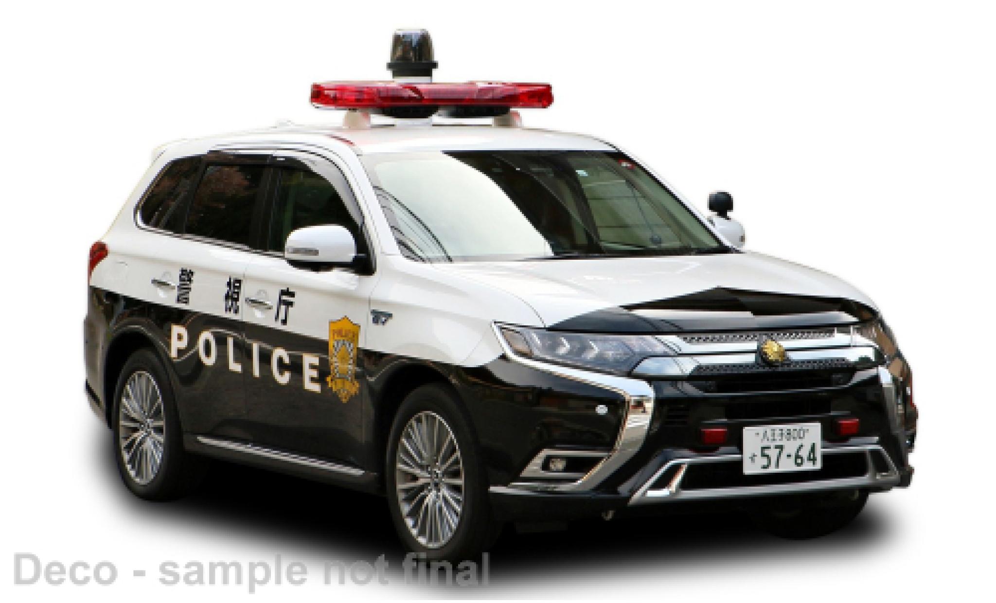 Mitsubishi Outlander 1/43 Vitesse RHD Politie Japan 2019 1:43 modelauto
