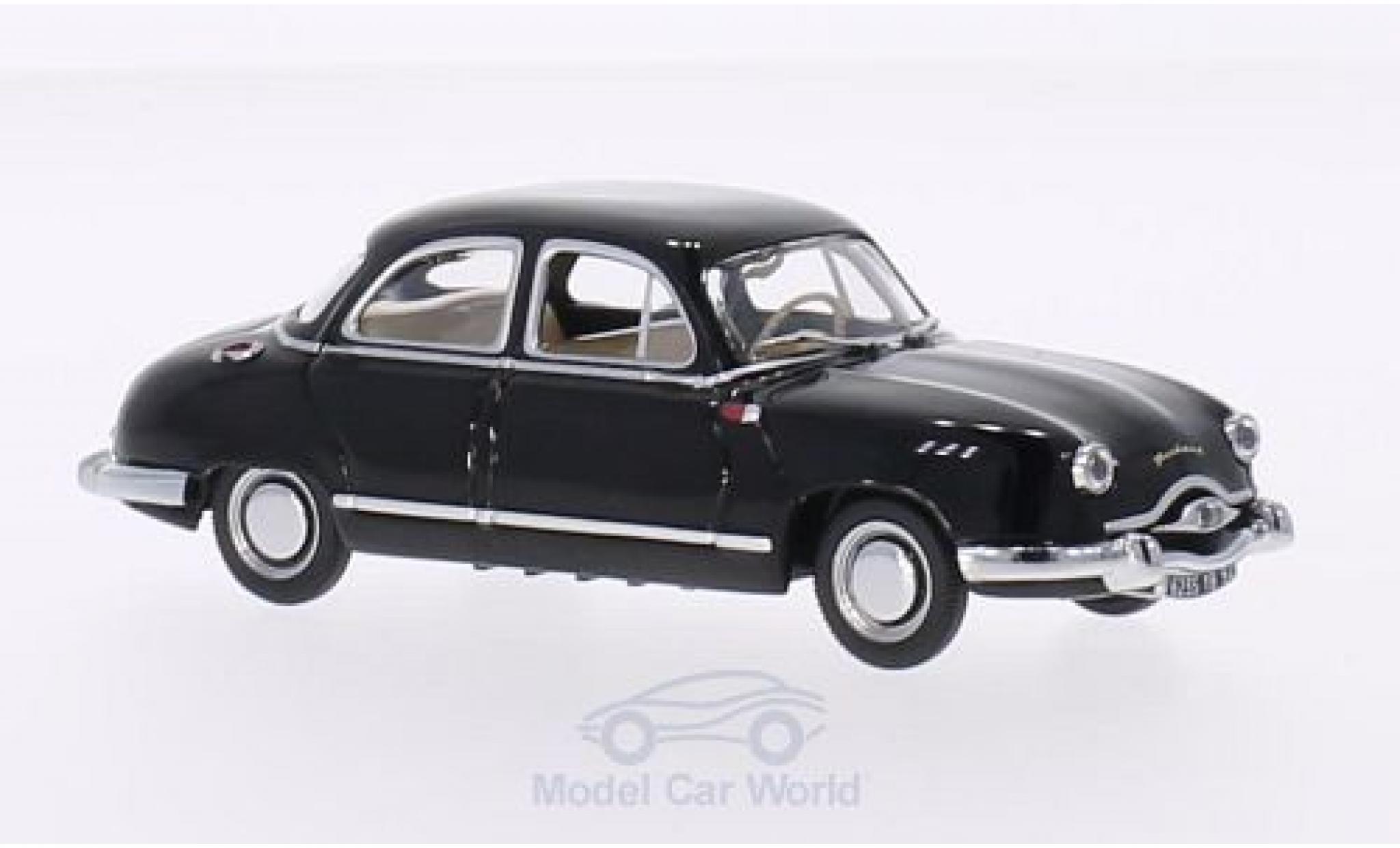 Panhard Dyna 1/43 Vitesse Z1 Luxe Special zwart 1954 modelauto