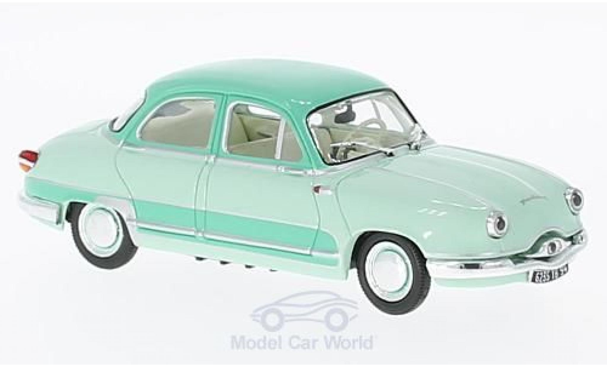 Panhard Dyna 1/43 Vitesse Z12 Grand Standing groen/groen 1957 modelauto