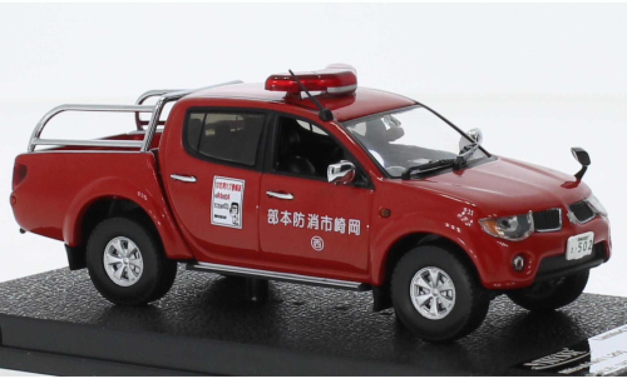 Mitsubishi L200 1/43 Vitesse RHD Shizuoka feu Departement modelauto