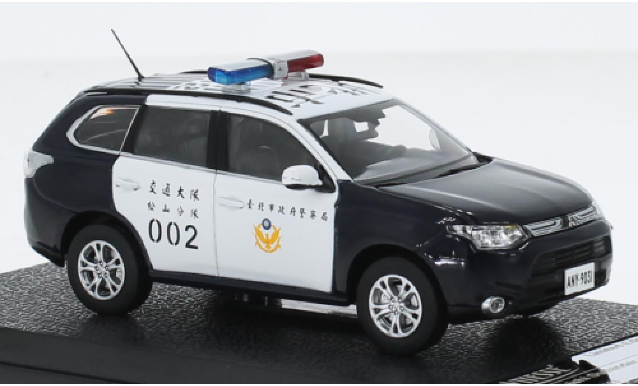 Mitsubishi Outlander 1/43 Vitesse Taipei City Politie Departement modelauto