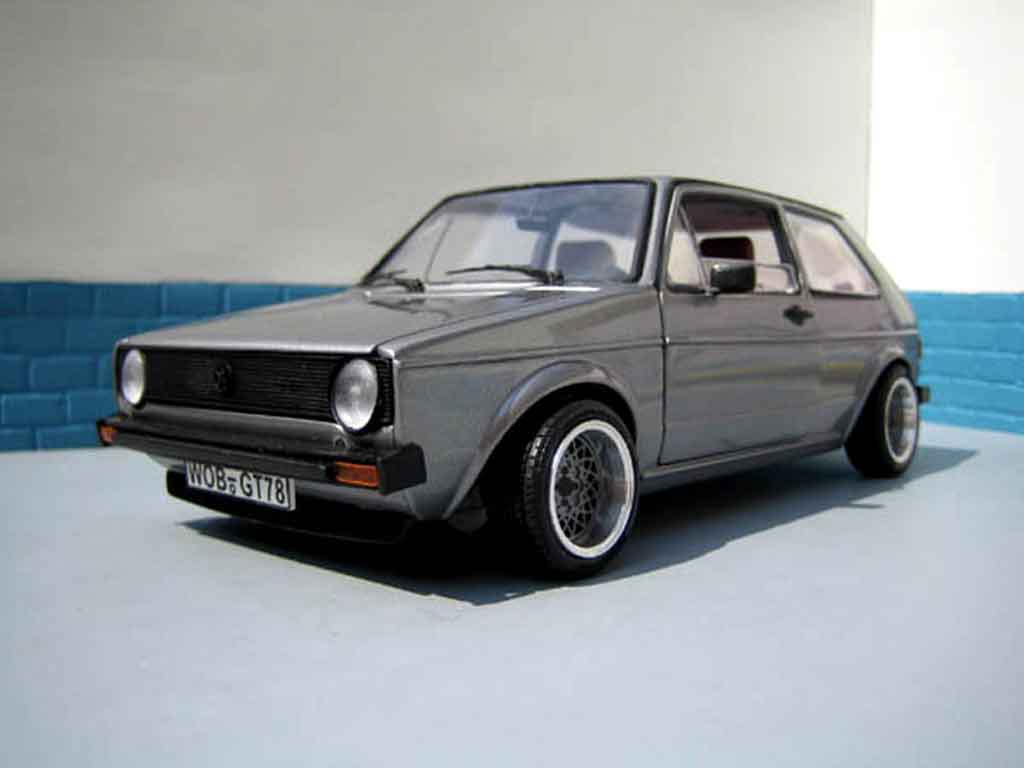 Volkswagen Golf 1 GTI 1/18 Sun Star 1 GTI swap moteur audi tt modelauto