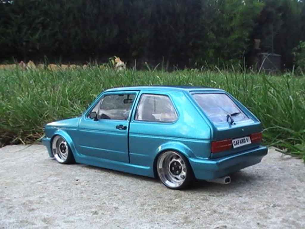 Volkswagen Golf 1 GTI 1/18 Solido 1 GTI swap 16s de 1982 modelauto