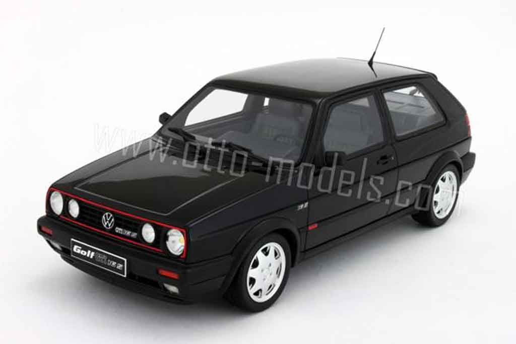 Volkswagen Golf 2 GTI 1/18 Ottomobile 2 GTI 16s zwart 1990 modelauto