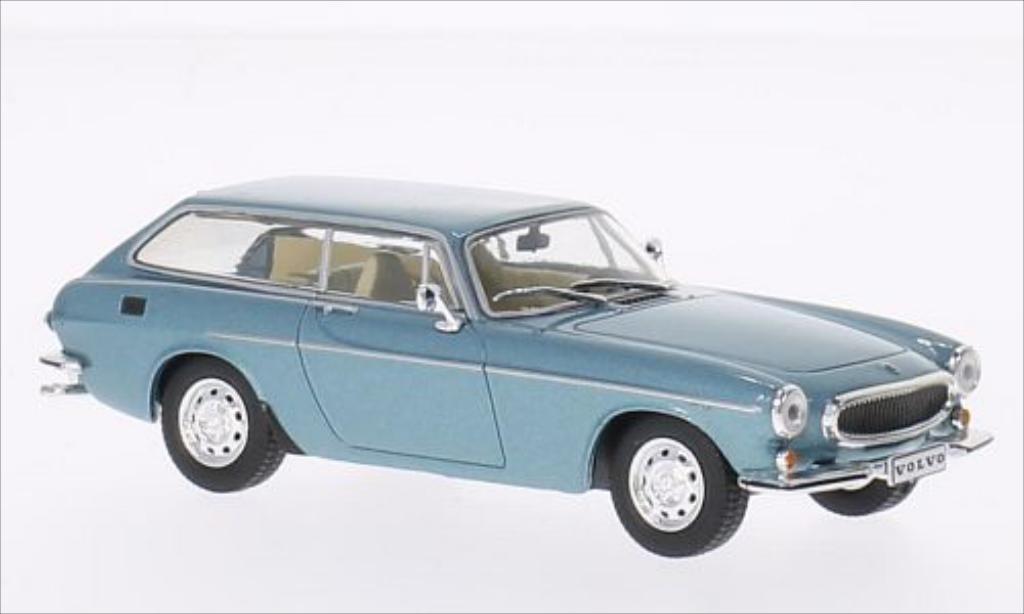 Volvo P1800 1/43 WhiteBox ES metallic blauw 1972 modelauto