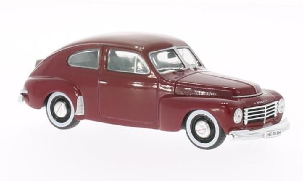 Volvo PV 1/43 WhiteBox 444 rood 1943 modelauto