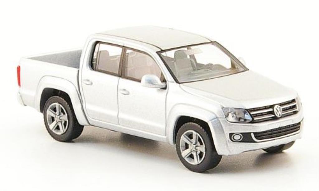 Volkswagen Amarok 1/87 Wiking grijs modelauto