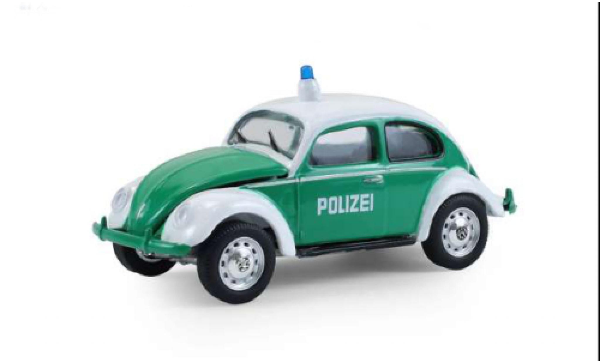 Volkswagen Beetle 1/64 Greenlight (K&auml;fer) Politie 1:64 modelauto