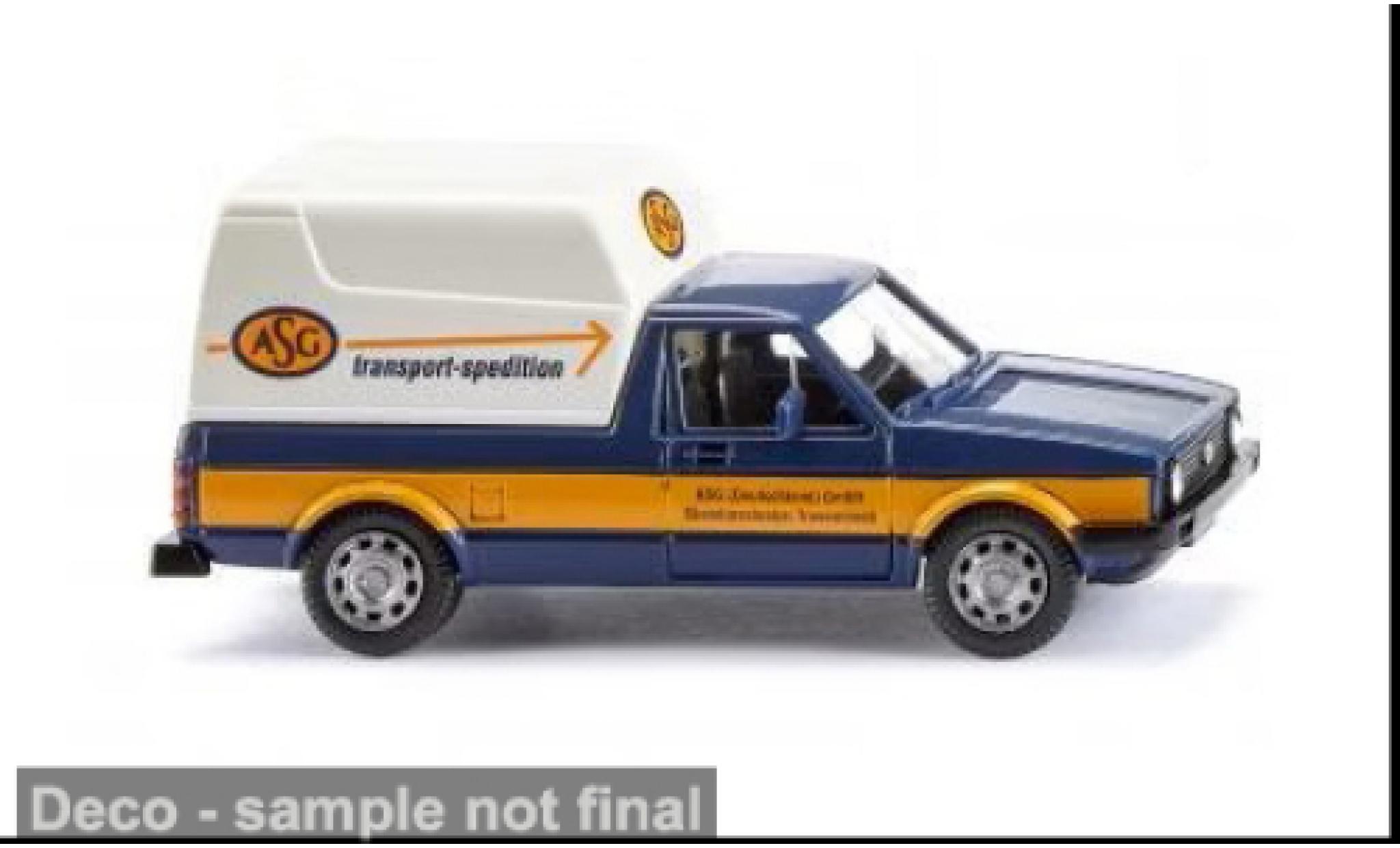 Volkswagen Caddy 1/87 Wiking 1983 ASG 1:87 modelauto