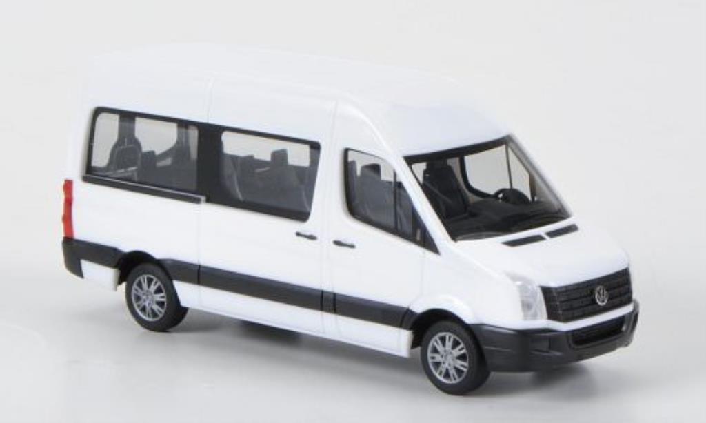Volkswagen Crafter 1/87 Herpa Bus HD wit 2011 modelauto