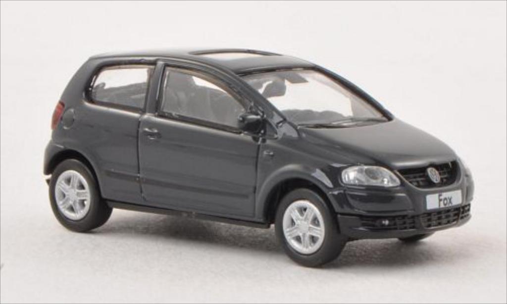 Volkswagen Fox 1/87 Norev grijs 2005 modelauto