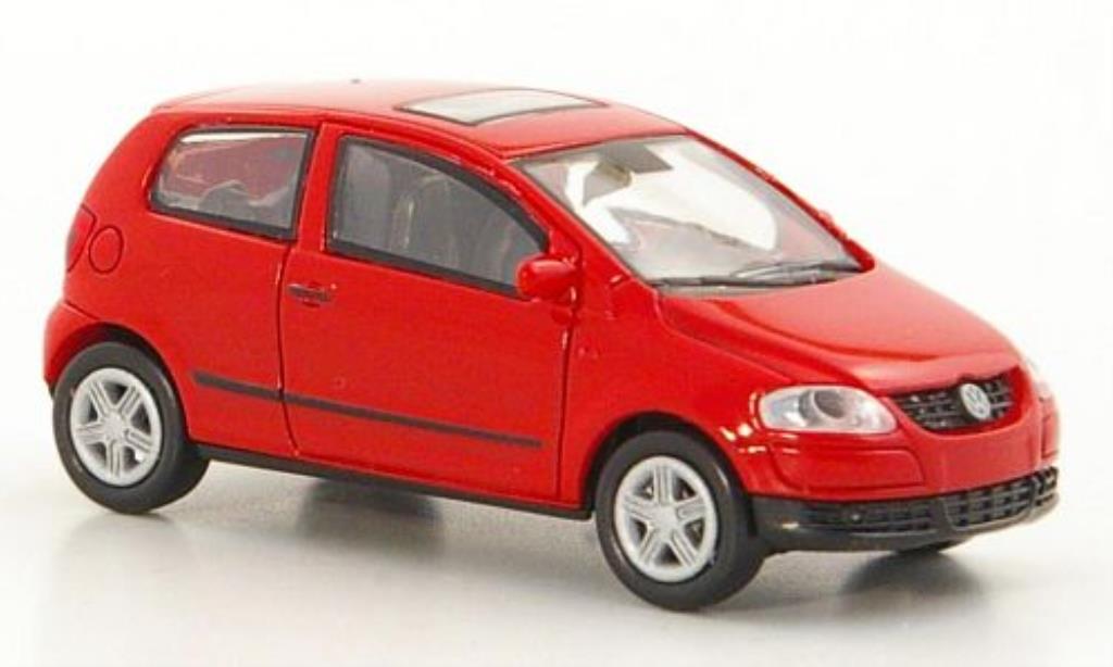 Volkswagen Fox 1/87 Norev rood modelauto
