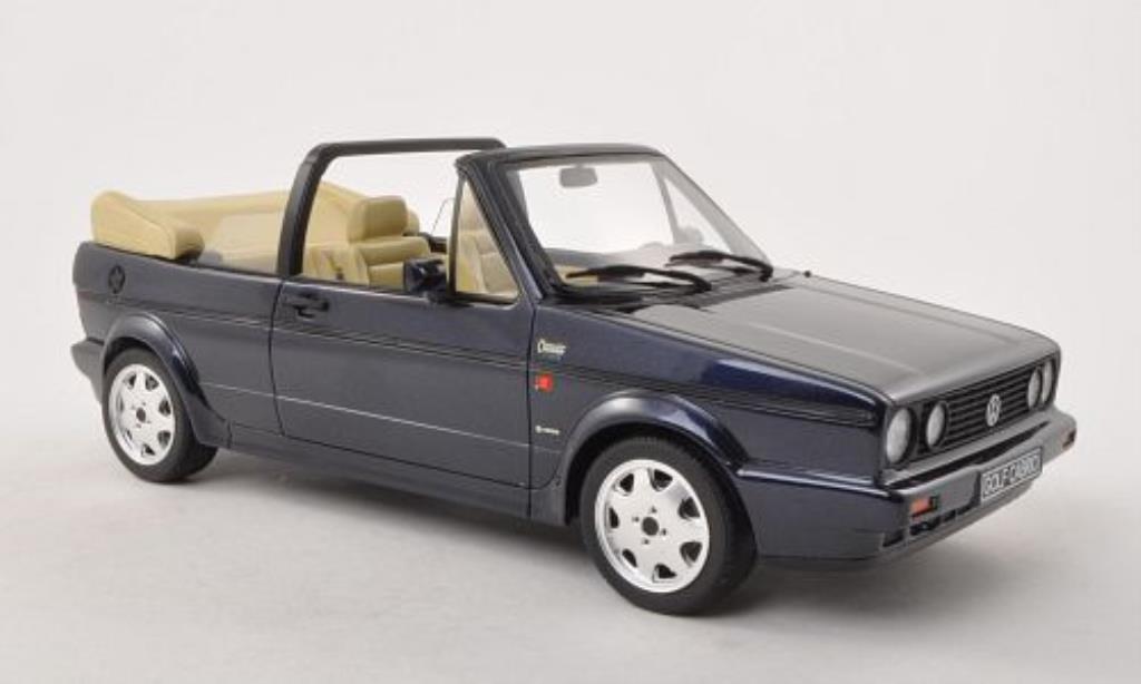 Volkswagen Golf I 1/18 Ottomobile I Cabriolet Classic Line blauw 1991 modelauto